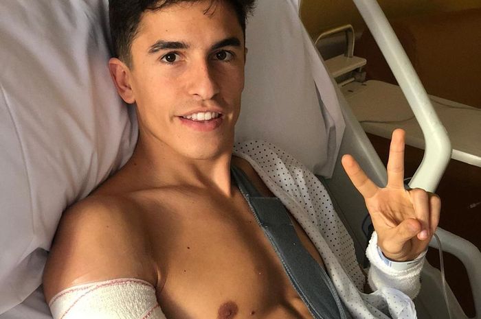 Masih belum jelas kondisi Marc Marquez setelah menjalani operasi ketiganya.