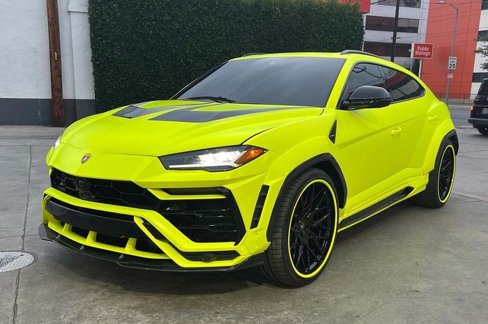 Modifikasi nyetrik Lamborghini Urus ala pebasket NBA, LaMelo Ball