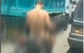 Enggak Nyangka, Sosok Pria Telanjang Naik Vario di Bali adalah Anggota Polisi Berangkat Kerja