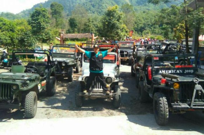 Mobil adventure Volcano Tour Gunung Merapi di Kinahrejo