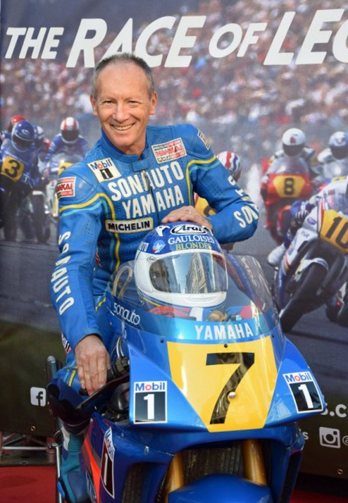 Christian Sarron, sepanjang karier balapnya mengoleksi 1 juara dunia, 7 kemenangan, 37 kali podium, 11 kali pole position