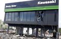 Penampakan Dealer Kawasaki di Palu, Baru Launching Sudah Hancur Diterjang Gempa dan Tsunami