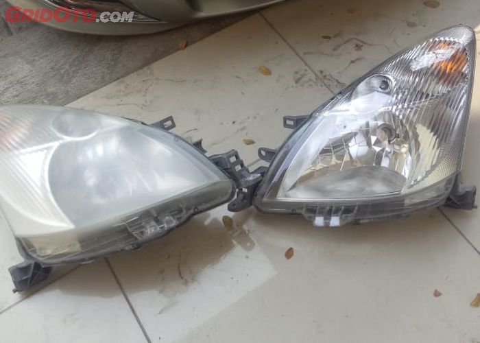 Begini Cara Poles Waxing Lampu Depan Mobil Biar Kembali Bening Gridoto Com