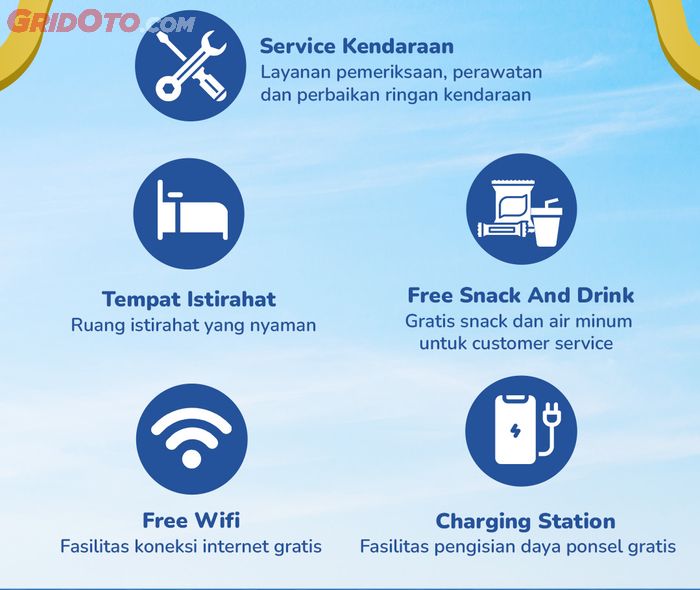 Fasilitas yang bisa dinikmati 