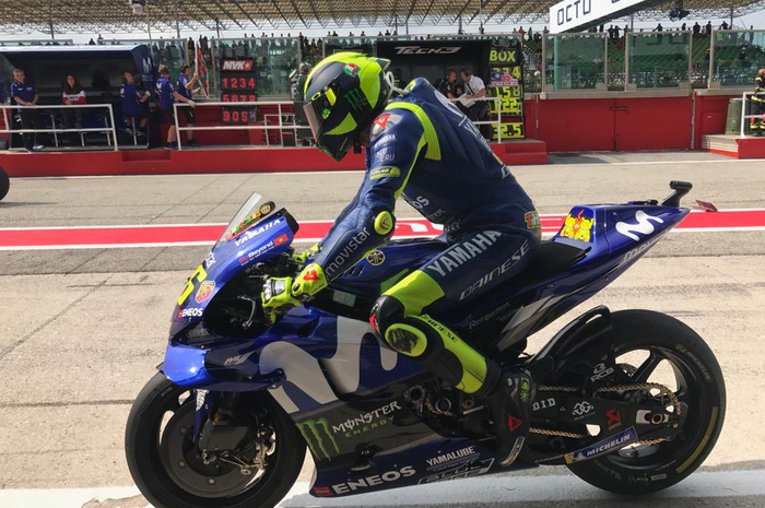 Valentino Rossi di FP2 MotoGP San Marino