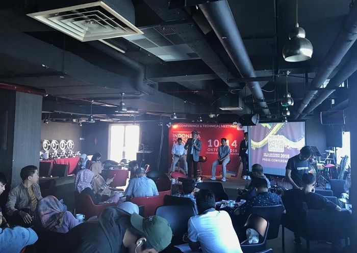 Acara press conference IIMS Makassar 2018