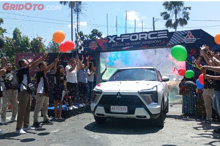 Mitsubishi Xforce resmi mengaspal di Solo
