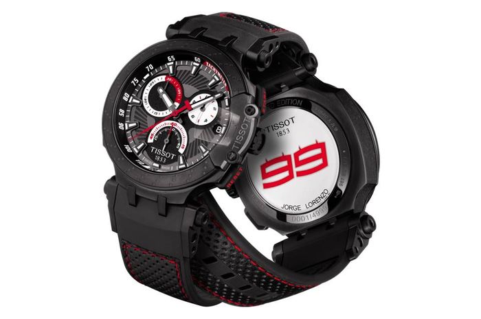 Jam tangan edisi khusus Jorge Lorenzo dari Tissot