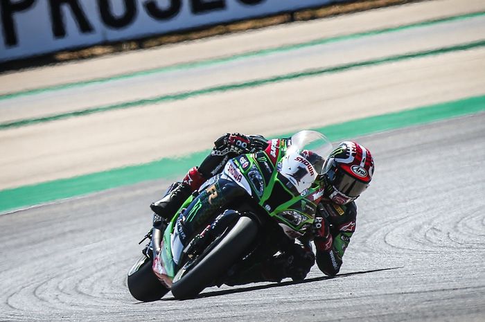 Jonathan Rea berhasil jadi yang tercepat, sementara Michael Ruben Rinaldi Ungguli Scott Redding di Superpole WSBK Alcaniz 2020