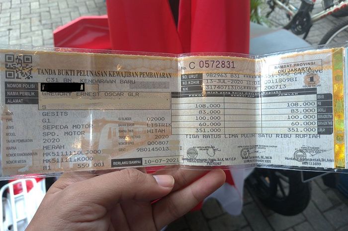 Ilustrasi Pemutihan pajak motor 2022 