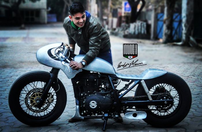 Royal Enfield custom salt flat racer besutan Inline3 Custom Motorcycles