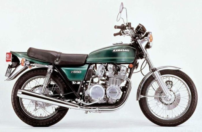 Bentuk standar Kawasaki KZ650