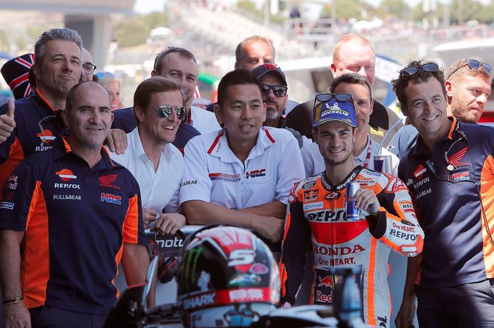 Dani Pedrosa dan tim Repsol Honda