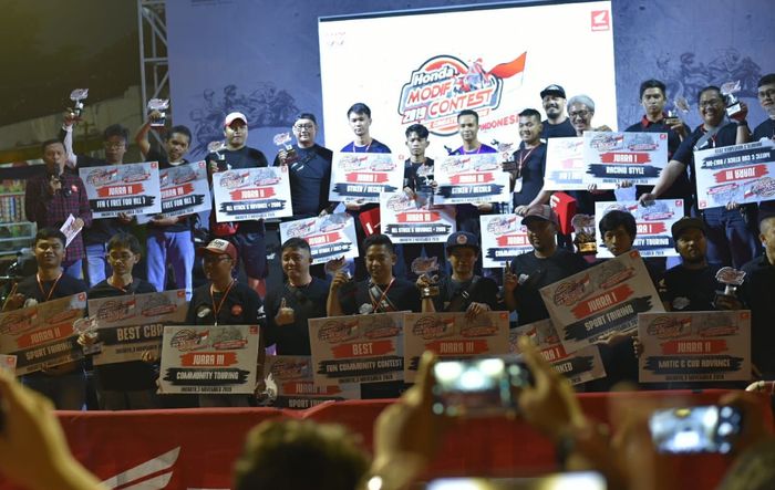 Pemenang di Honda Modif Contest 2019 Region Jakarta