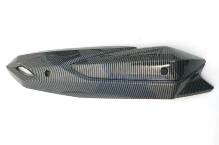 Cover knalpot Yamaha Lexi motif karbon