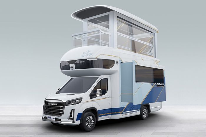 Motorhome Maxus V90 Villa Edition buatan SAIC, Tiongkok