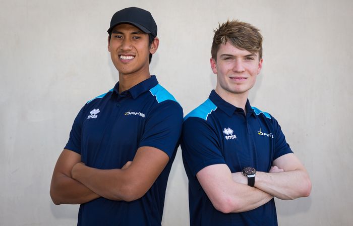 Sean Gelael dan Dan Ticktum, pembalap baru tim DAMS untuk musim balap F2 2020