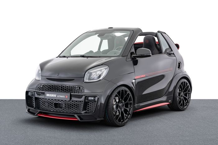 Modifikasi Smart EQ Fortwo Carbio hasil garapan Brabus