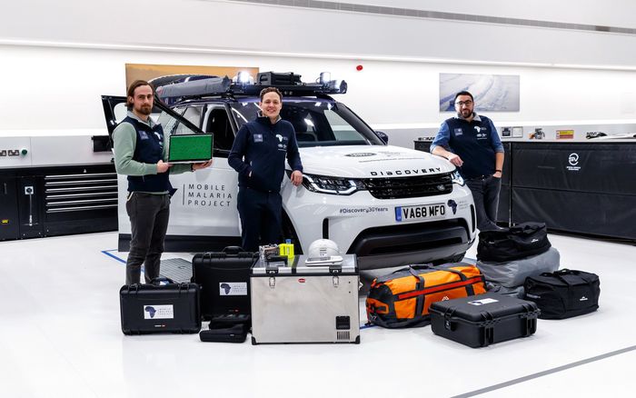 Land Rover Discovery bersama peneliti dari Oxford University