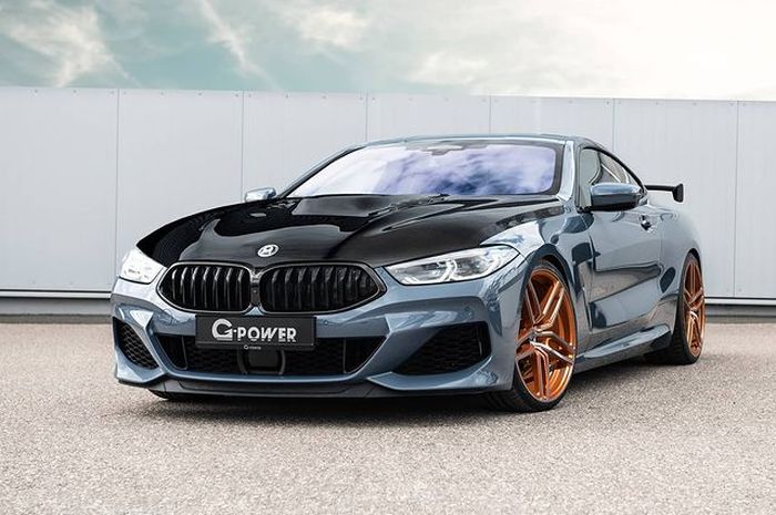 Modifikasi BMW M850i Coupe hasil garapan G-Power, Jerman