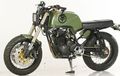 Yamaha Scorpio Tampang Jadi  Army Look, Pemiliknya Doyan Air Soft Gun