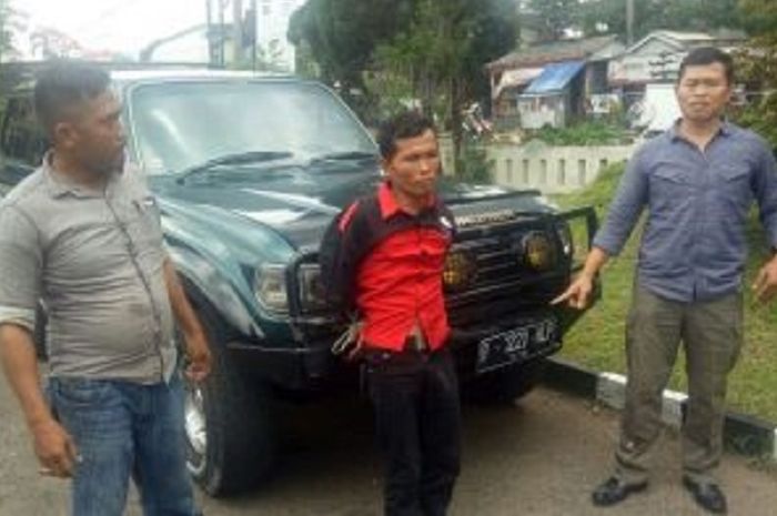 Pelaku pencurian Toyota Land Cruiser di Rumah Sakit Persahabatan