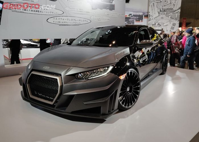 Mugen Pamer Honda Civic Rc20gt Type R Di Tokyo Auto Salon 2019 Makin Sangar Gridoto Com