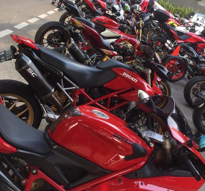 Kumpulan Ducati siap Sunmori