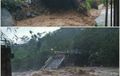 Ngeri Sob! Akibat Banjir, Dua Jembatan Putus di Pekalongan