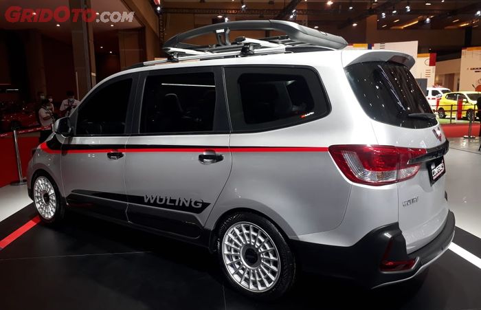 Wuling Confero S nampak keren pakai roof rack dan pelek Rotiform