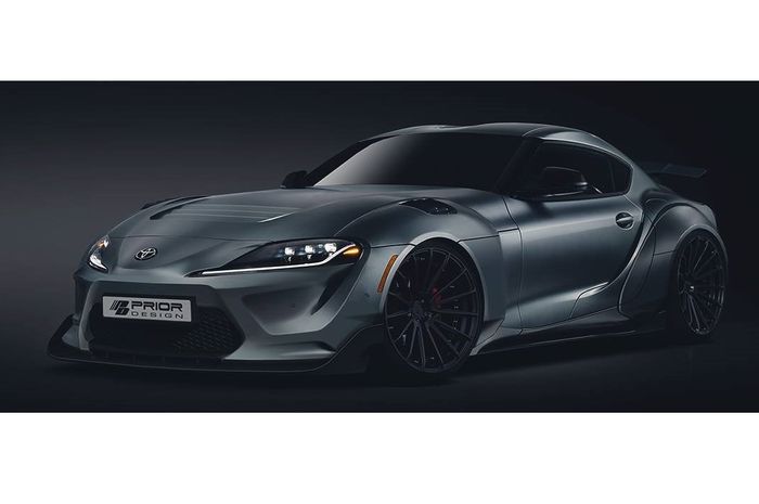 Toyota Supra terbaru garapan Prior Design