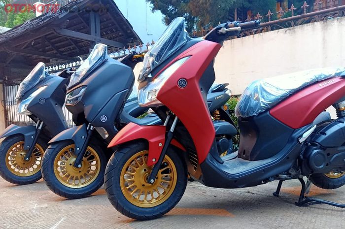 All New Yamaha NMAX dan Yamaha Lexi hadir dengan paket aksesories VND garapan JJ Airbrush