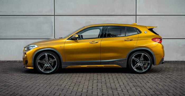 Tampilan samping BMW X2 garapan AC Schnitzer