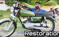 Video Restorasi Saudara Yamaha RX-King, Cocok Jadi Inspirasi yang Mau Bangung Motor 2-Tak Klasik