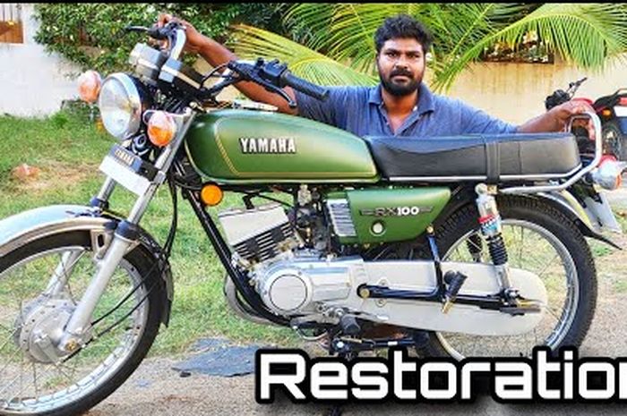 Video restorasi Yamaha RX100