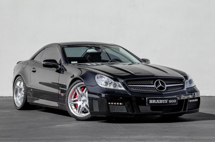 Modifikasi Mercedes-Benz SL600 ubahan Brabus dan Lorinser