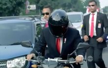 Warga Negara Asing Sampai Terpana, Lihat Orang Yang Naik Moge di Video Itu Ternyata Presiden Jokowi