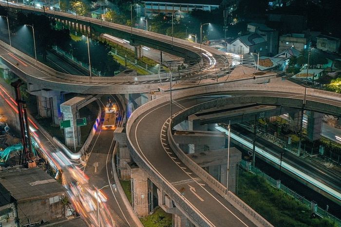 Ilustrasi flyover Lenteng Agung 