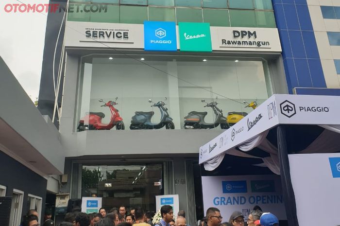 Piaggio Indonesia Buka Dealer Baru di Rawamangun, Jakarta Timur