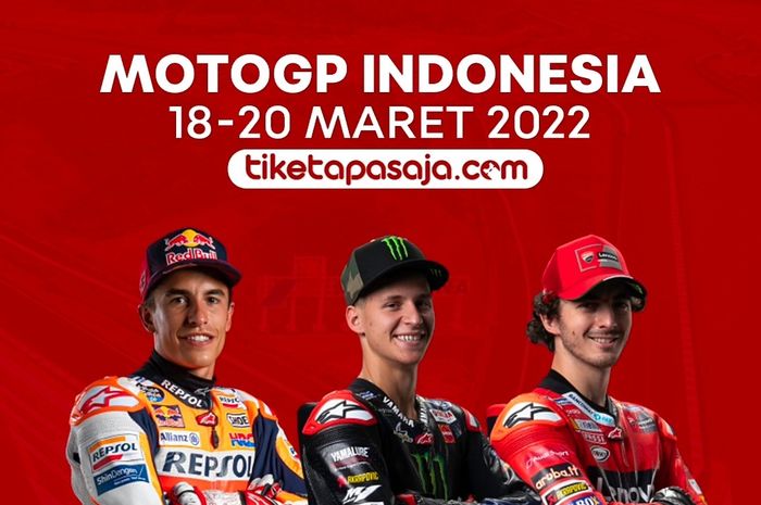 Tiket nonton MotoGP Mandalika 2022