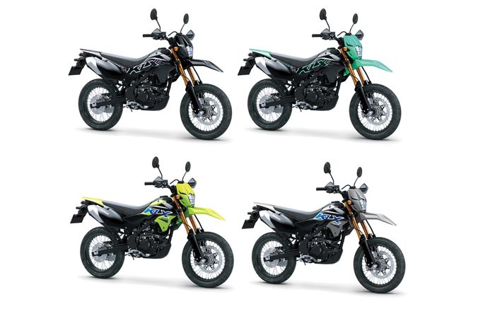 Pilihan warna Kawasaki KLX150 SM SE