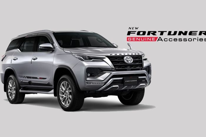 Aksesori resmi Toyota Fortuner dan Hilux facelift