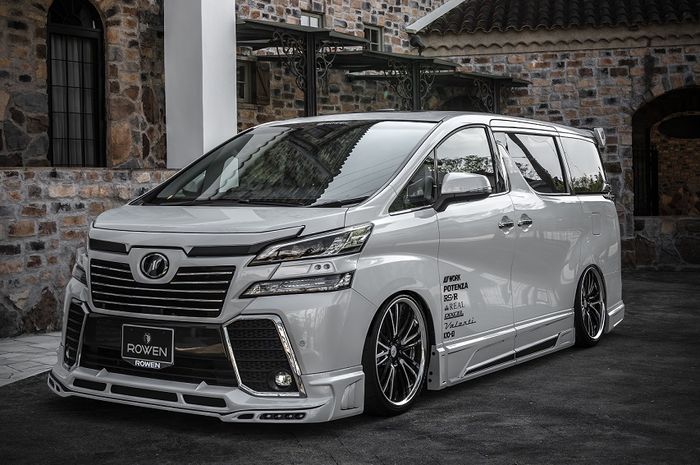 Modifikasi Toyota Vellfire hasil garapan bengkel Jepang, Rowen