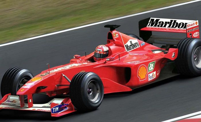 Penampakan mobil F1 2000-an