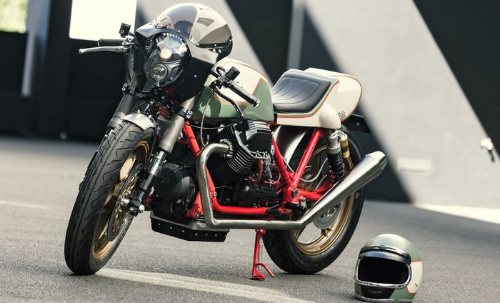 Moto Guzzi Mille GT custom cafe racer dari Redonda Motors