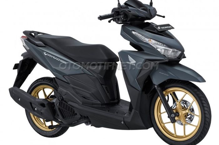 Honda Vario 150 pakai pelek gold