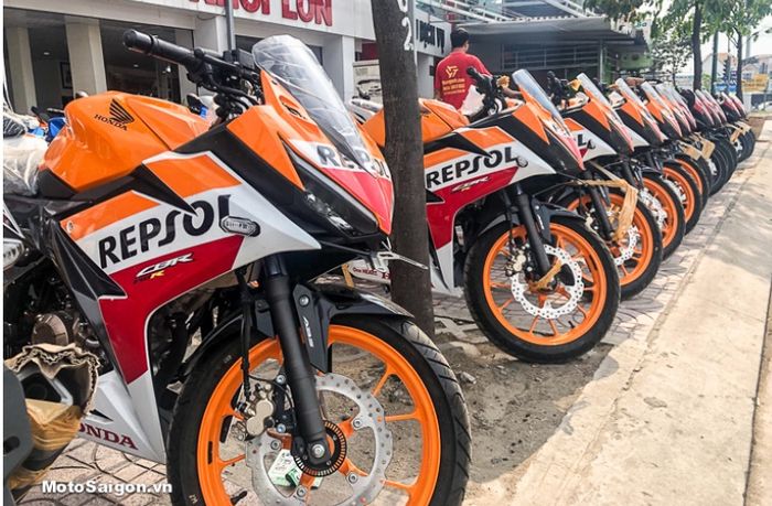 Harga CBR150R faceluft di Vietnam nyaris senilai Rp 50 juta