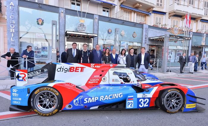 Salah satu mobil balap tim SMP Racing yang berkompetisi di balap mobil ketahanan European Le Mans Series