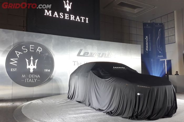 Maserati Levante diperkenalkan di Indonesia hari Senin (11/12/2017)