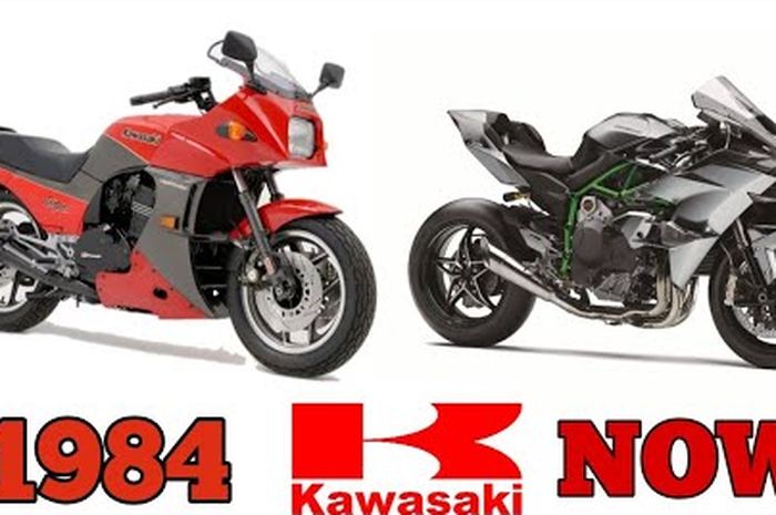 Evolusi Kawasaki Ninja dari 1984 sampai masa kini